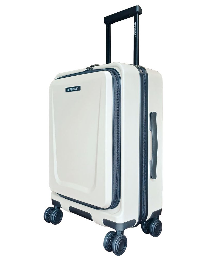 OFFBEAT - Upgrade 20" Front Opening Luggage<span> - </span>Beige